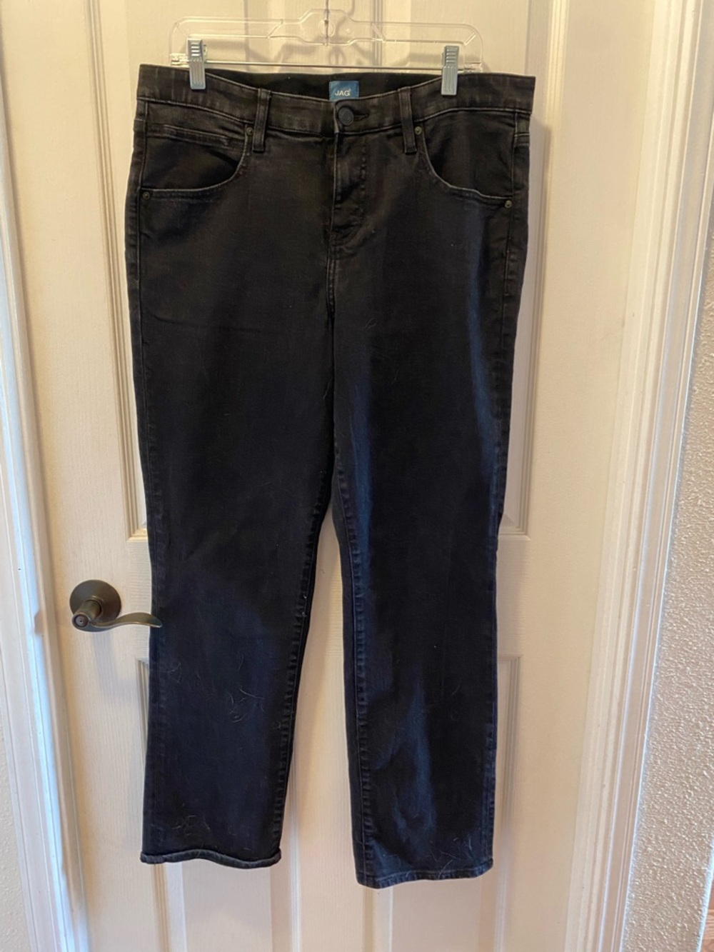 Jag Jeans Black Straight-Leg Women’s Jeans